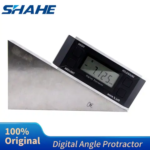 자석이 있는 SHAHE 전자 각도기 경사계, 조명 레벨 각도 게이지 레벨 박스 경사계