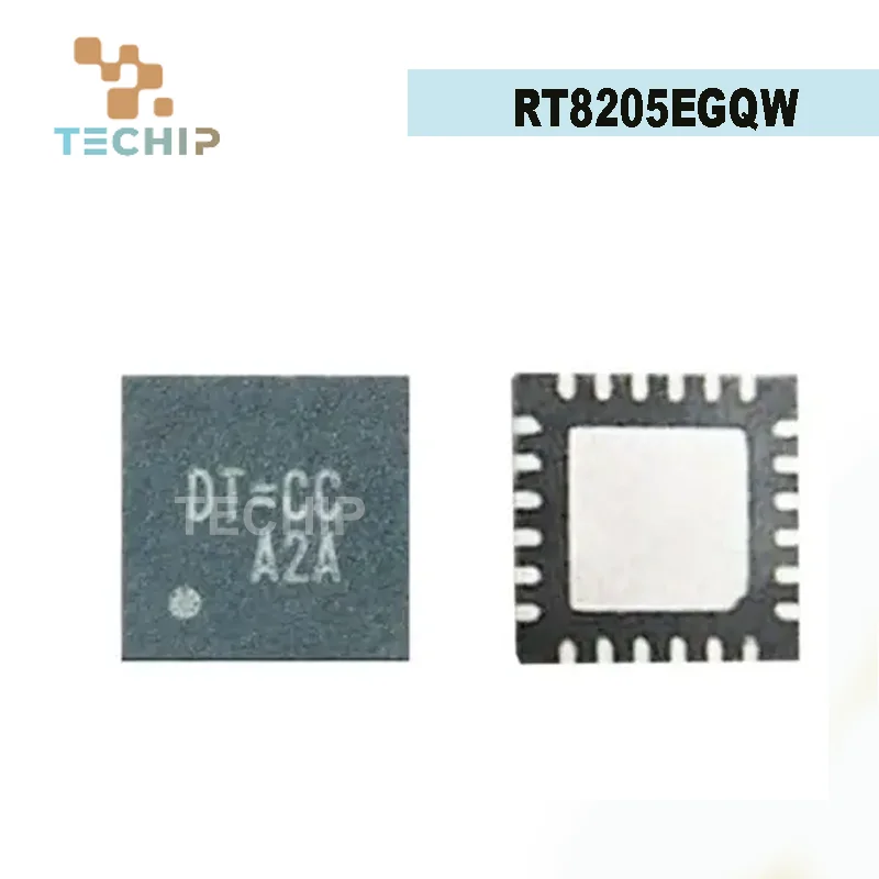100% Nuovo RT8205EGQW Dt= Dt=Bd Dt=Cf Dt=Cl Dt=Cj QFN-24 Chipset Ic-image