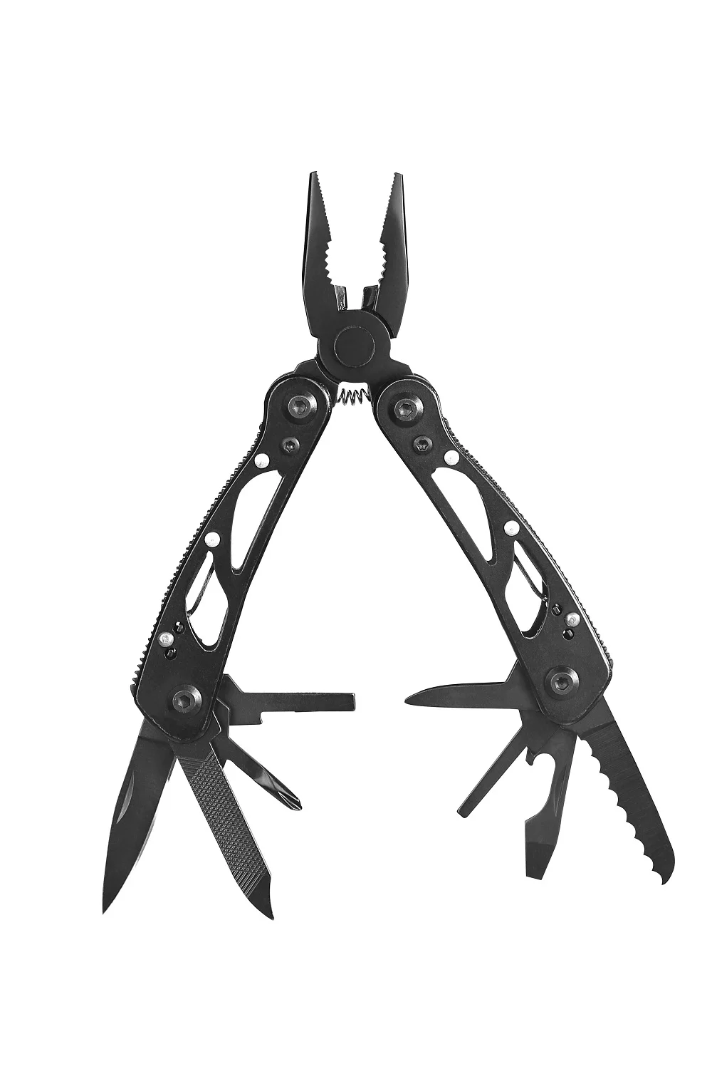 Ganzo G104S-B Multi-tool 11 Tools in One Hand Tool Set Screwdriver Kit Portable Folding Knife Stainless Steel plier Multi-Tools