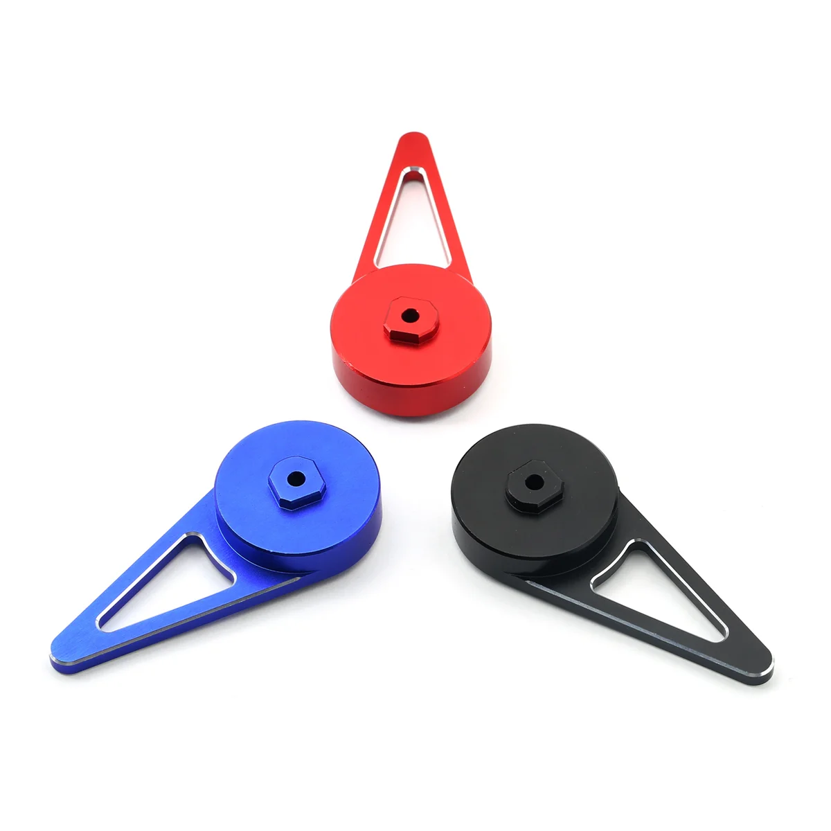 A14M Pemicu Roda Kemudi Pemancar Adaptor Kontrol Satu Tangan untuk Pengendali Mobil Perayap RC NB4/Noble Lite/Pro A