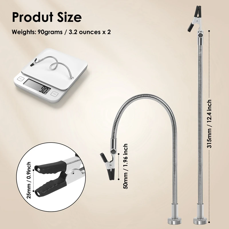 AC62-Magnetic Mini Soldering Flexible Arm PCB Circuit Board Hoder Soldering Tool For Jewelry Making/Electronic Repair