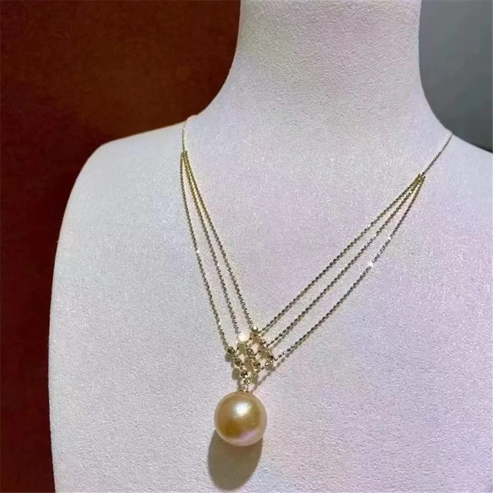 

DIY Pearl Accessories G18k Vintage Lace Bean Collar Chain with Empty Support Fashion Pendant Necklace DIY Pearl Accessories G339