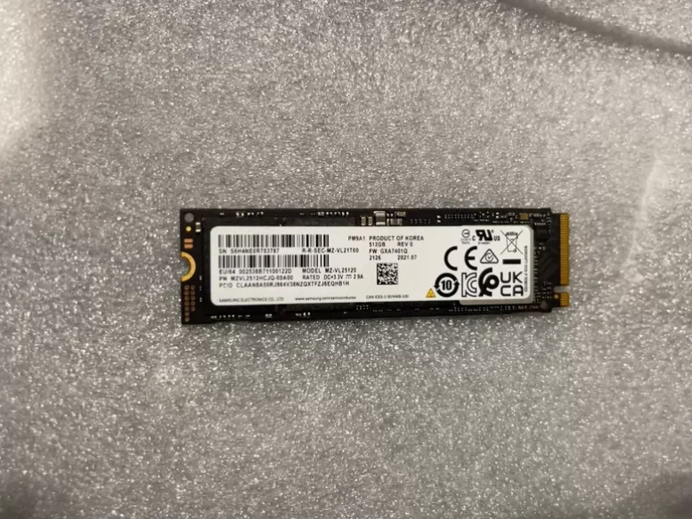 For Notebook NVME M2 M.2 2280 PM881 PM881A PM9A1 PM9B1  PM9C1 256G 512G 1T Solid State Drive 256GB 512GB 1TB