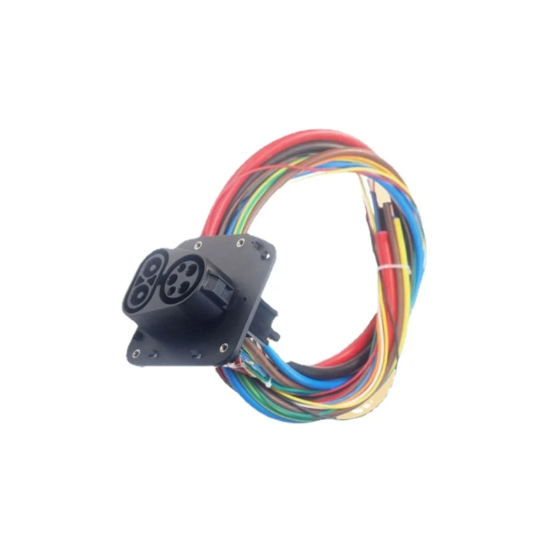 New energy vehicle American standard DC socket SAE J1772 CCS1 socket 150A200A socket with one meter cable