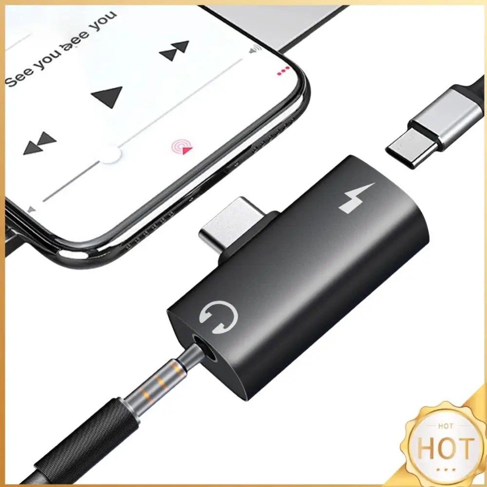 

2-in-1 USB C To Aux Audio Jack Dongle Cable Cord with Aux Audio Jack PD 30W Audio Aux Adapter Type C Adapter for Meta Quest 3S