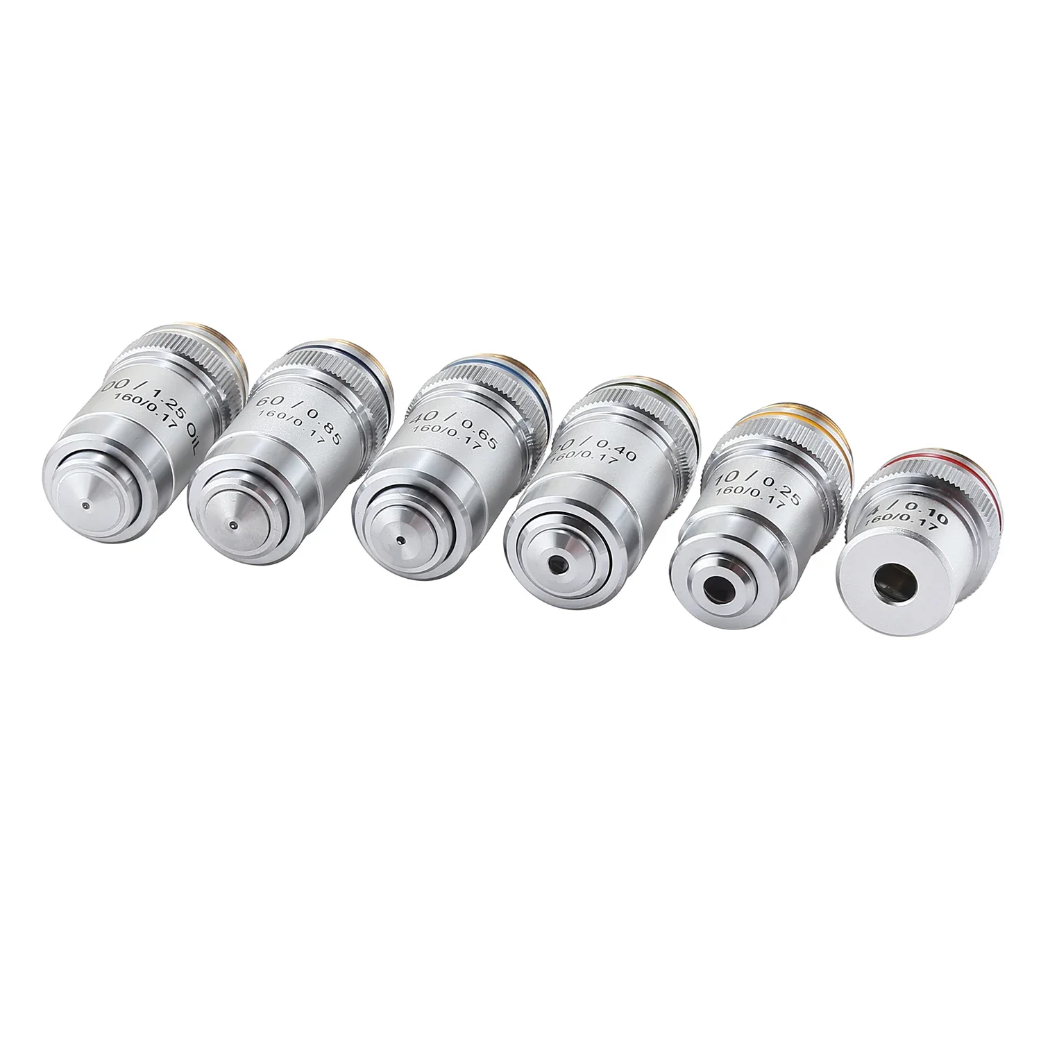 Achromatic Objective Lens Achromatic Microscope Objective Lens with 195 Magnification and Standard Cover Glass