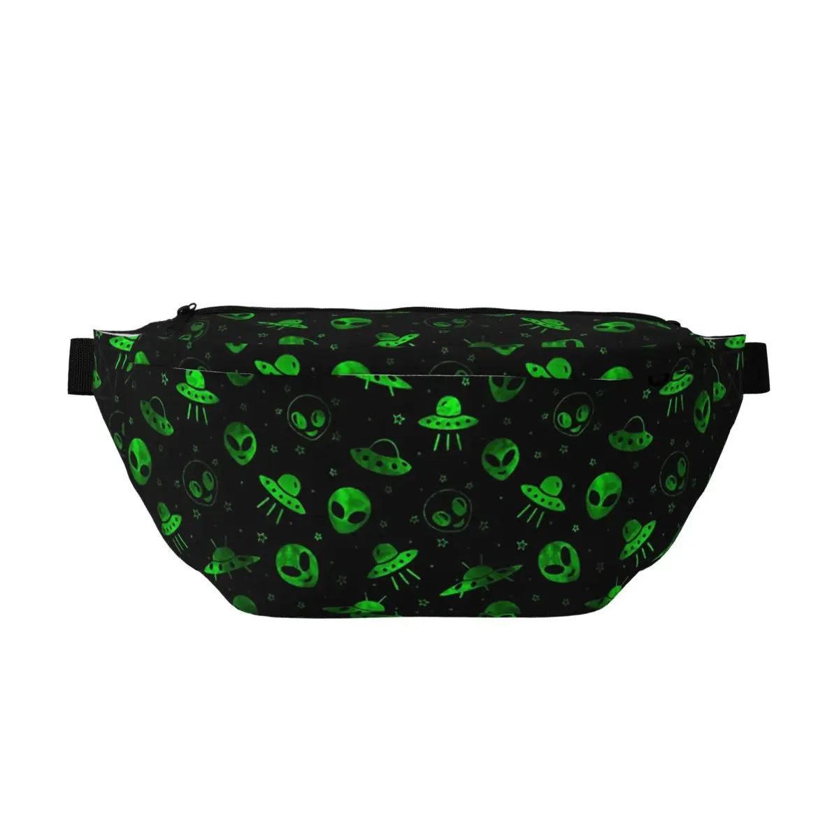 

Сумка на пояс с рисунком инопланетян и НЛО для мужчин и женщин, регулируемая поясная сумка для путешествий, бега, сумка для денег и телефона, нагрудная сумка
