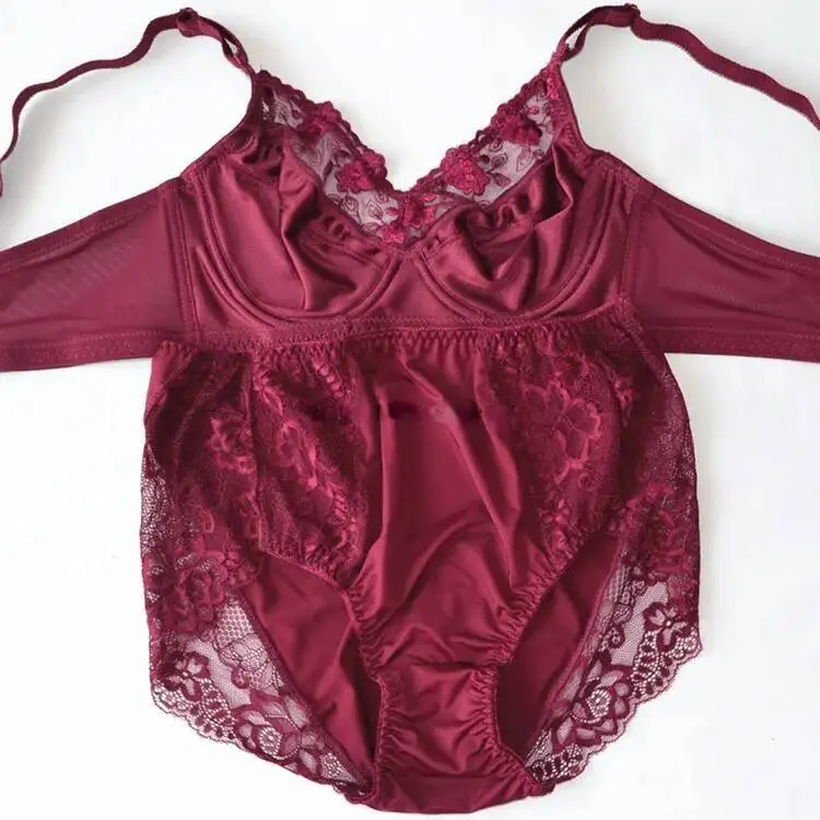 

Комплект женского ультратонкого кружевного нижнего белья, бюстгальтеры с полной чашкой, трусы без подкладки, 34 36 38 40 42 44 46 48 B C D E F G H