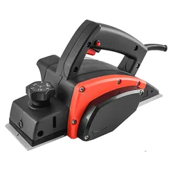 220V Electric Wood Planer Portable Powerful Planer Adjustable Planing Depth Machine Planer Width 82mm Carpenter Sawing Tool