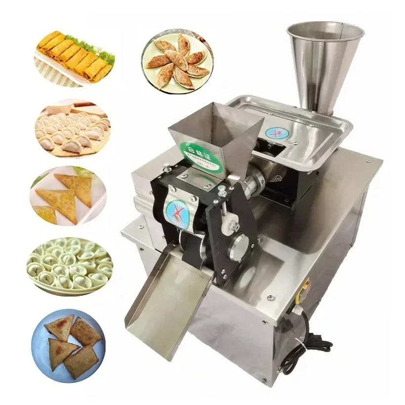 Automatic mini ravioli pierogi pelmeni gyoza tortellini dumpling making machine maker/Small fully empanada samosa making machine