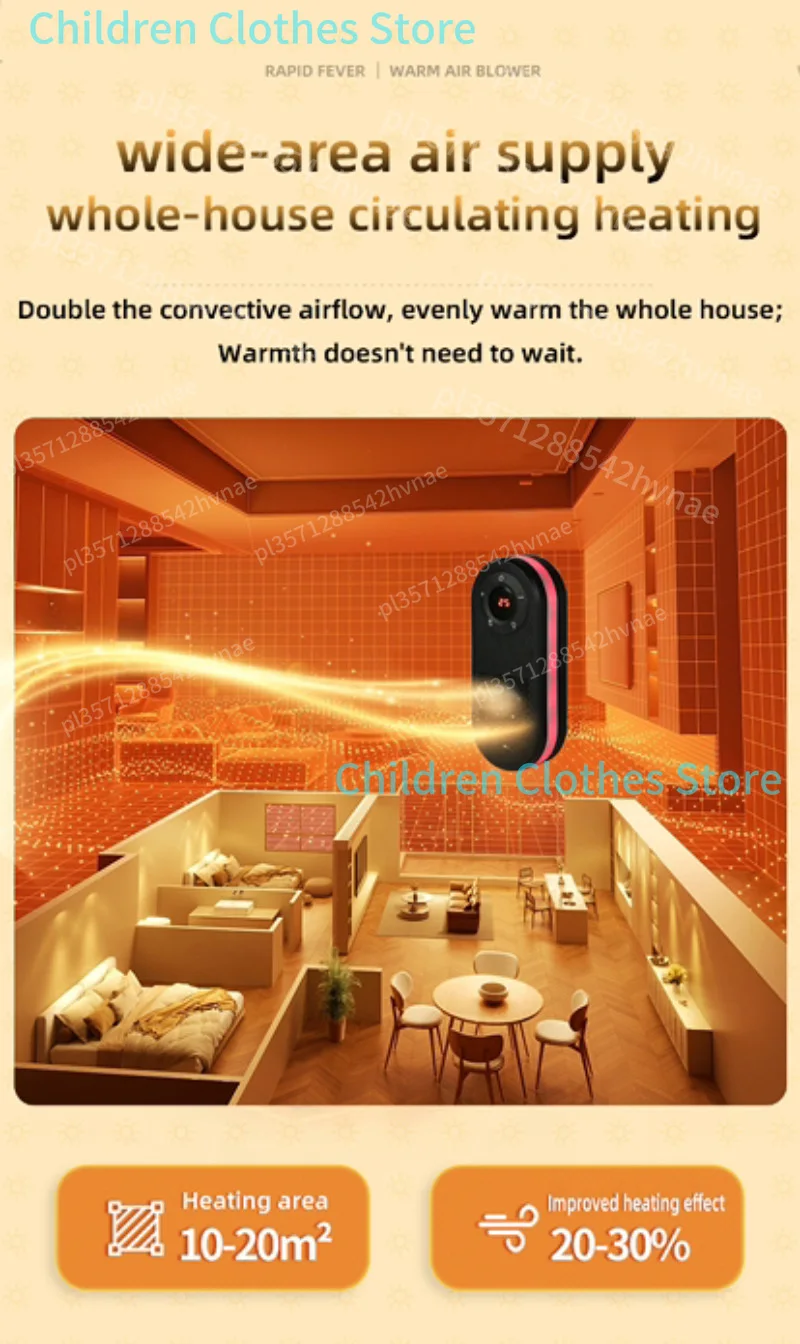 سخان سخان سطح المكتب المحمول مع شاشة LCD عن بعد تسخين سريع سخان مكتب موفر للطاقة للاستخدام المنزلي والمكتب قابس الاتحاد الأوروبي