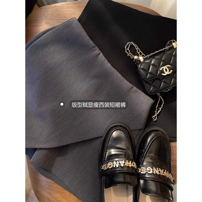 High Waist self-cultivation Skirt Pants Women Golf Wear 2026 Summer New Golf Skirt Fashion Korean Suit Skirt Women Golf Clothing