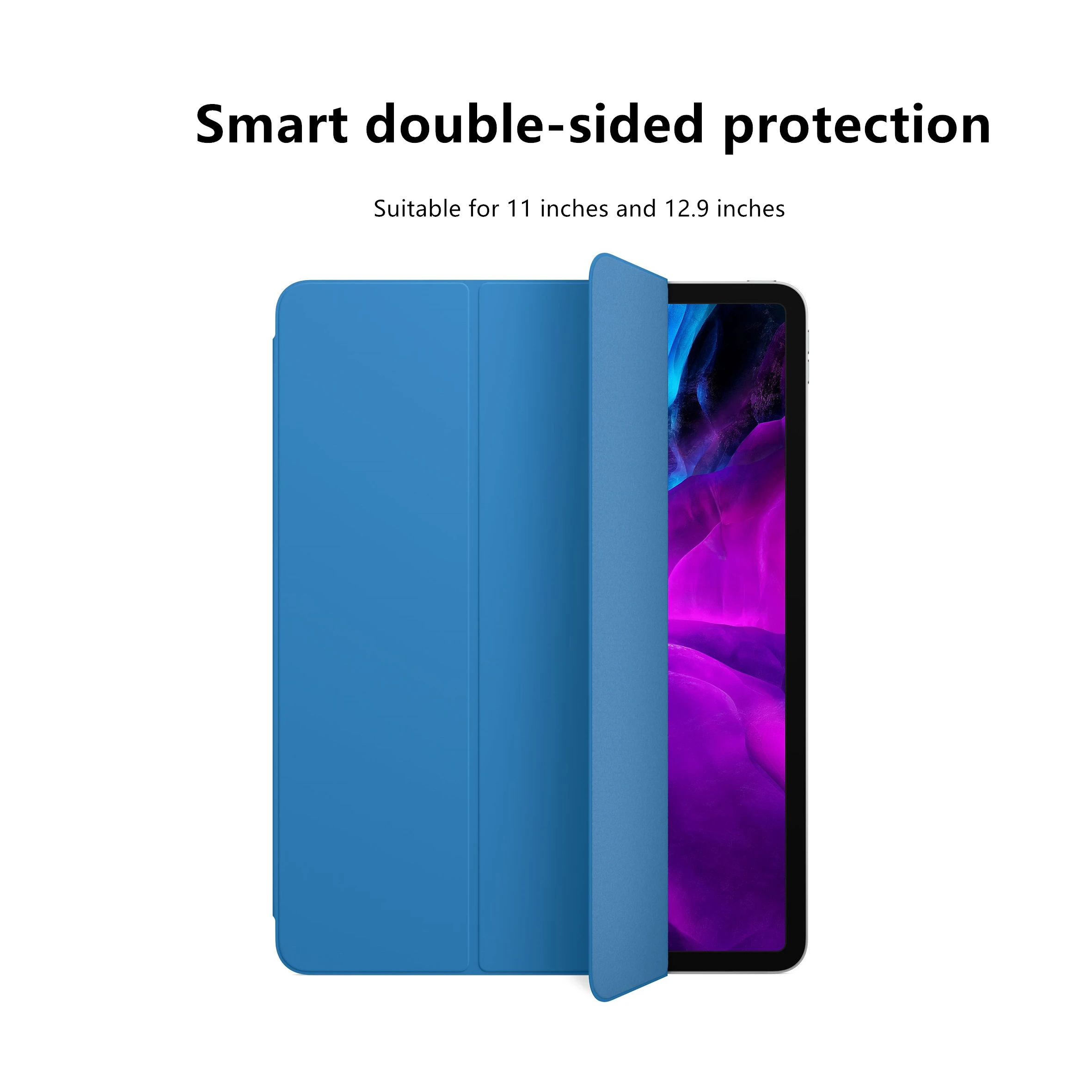 Imagem -03 - Polegada Smart Folio Voor Een 2023 Ipad Pro 11 Polegada Case Folio Magnetische Flip Capa Lederen Prijsverlaging 2023 11