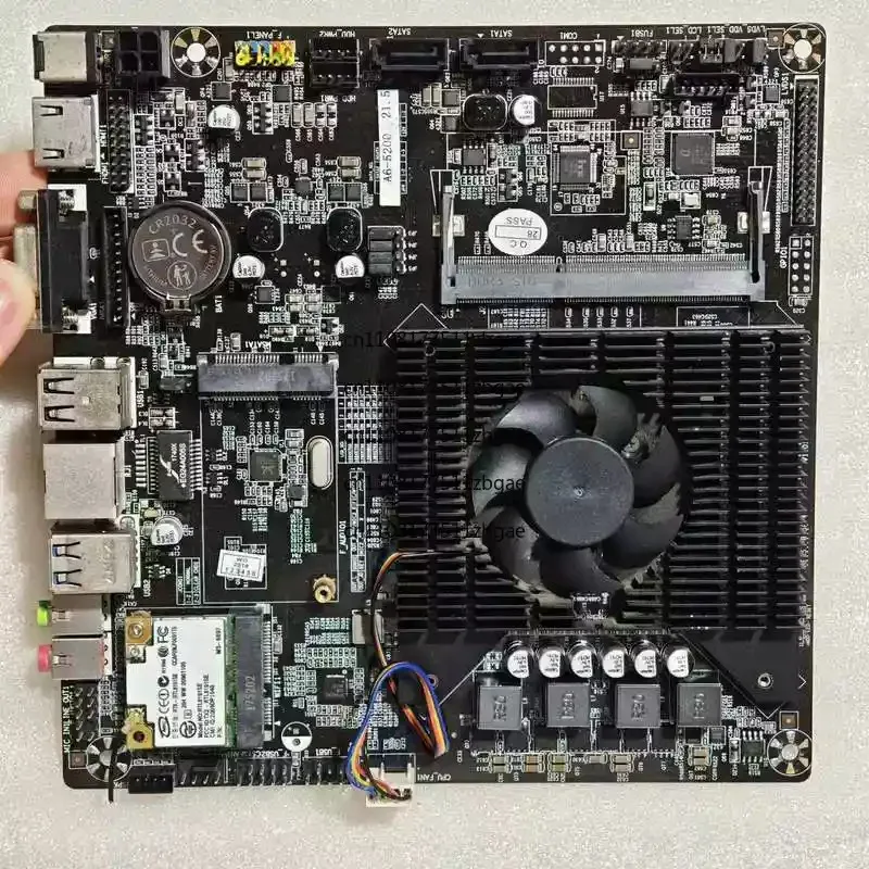 Special promotion A8-6410 quad core main board LVDS12vHDMI Gigabit two SATADDR3MSATA