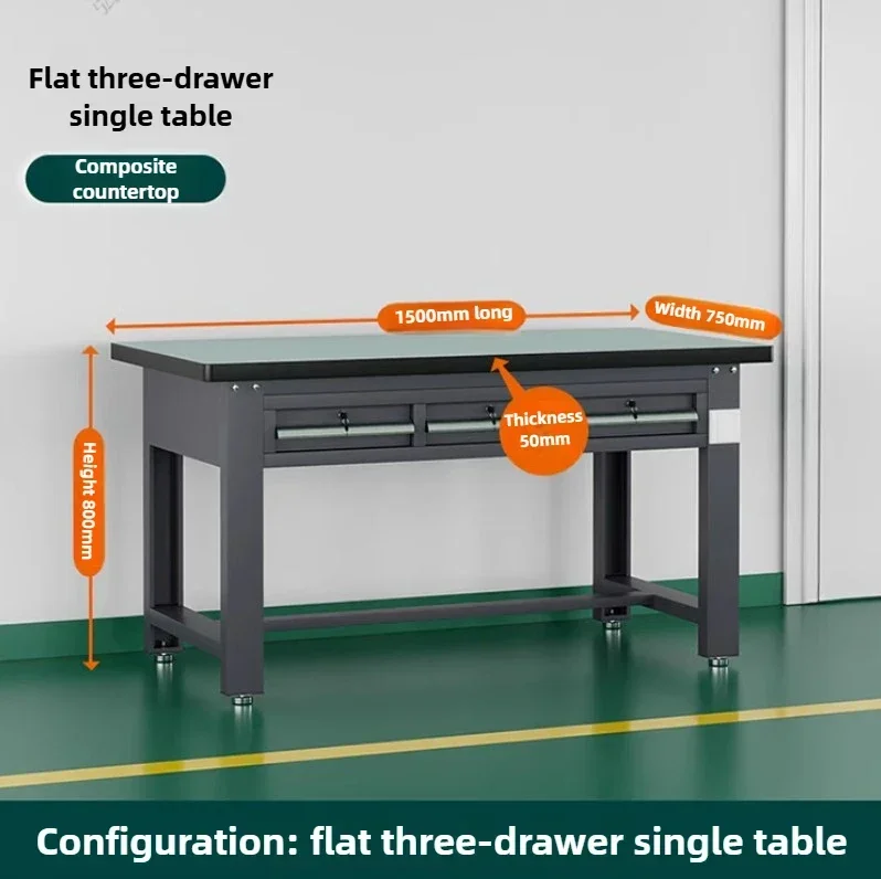 Electrician Workshop Maintenance Table, Multifunctional Stainless Steel Clamp Table, Anti-static Operating Table