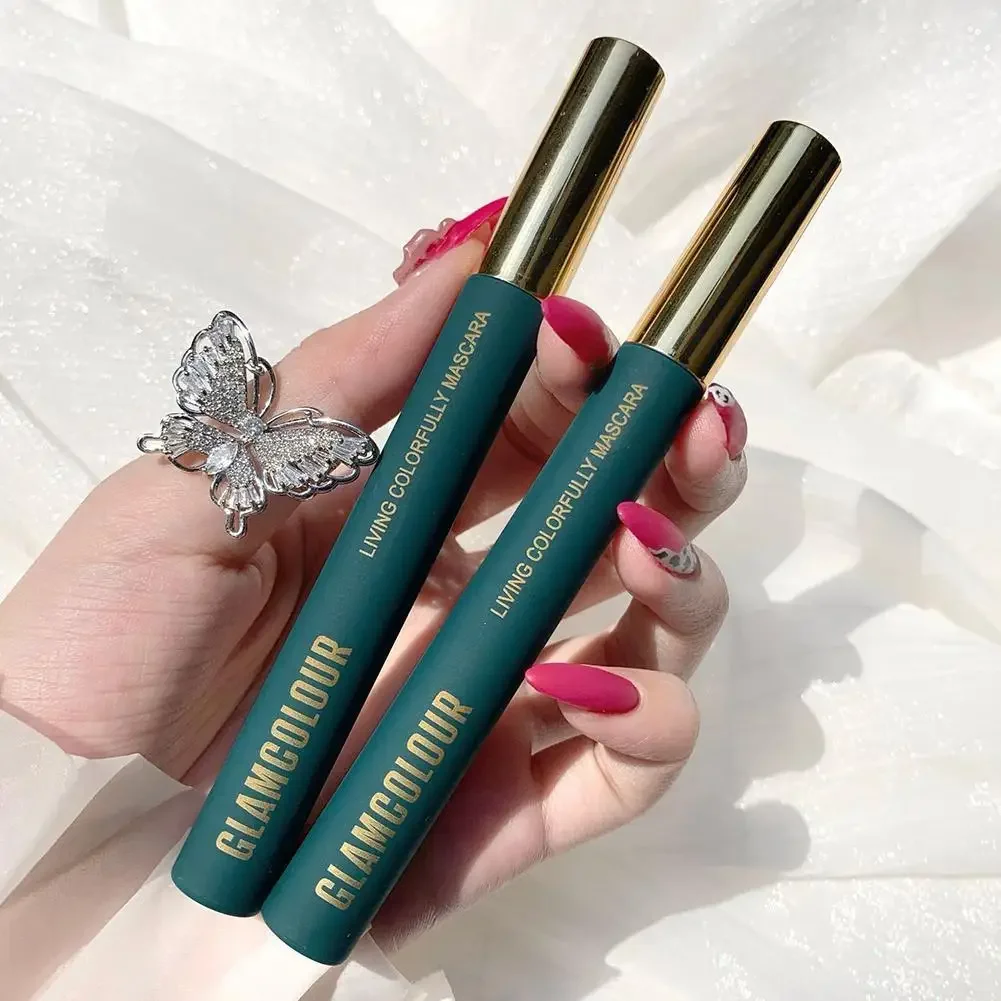 Heallor Magic Colour Skinny Mascara Glamcolours Classic Mascara Waterproof Makeup Lash Long Thick CUrly Eyelashes Mascara