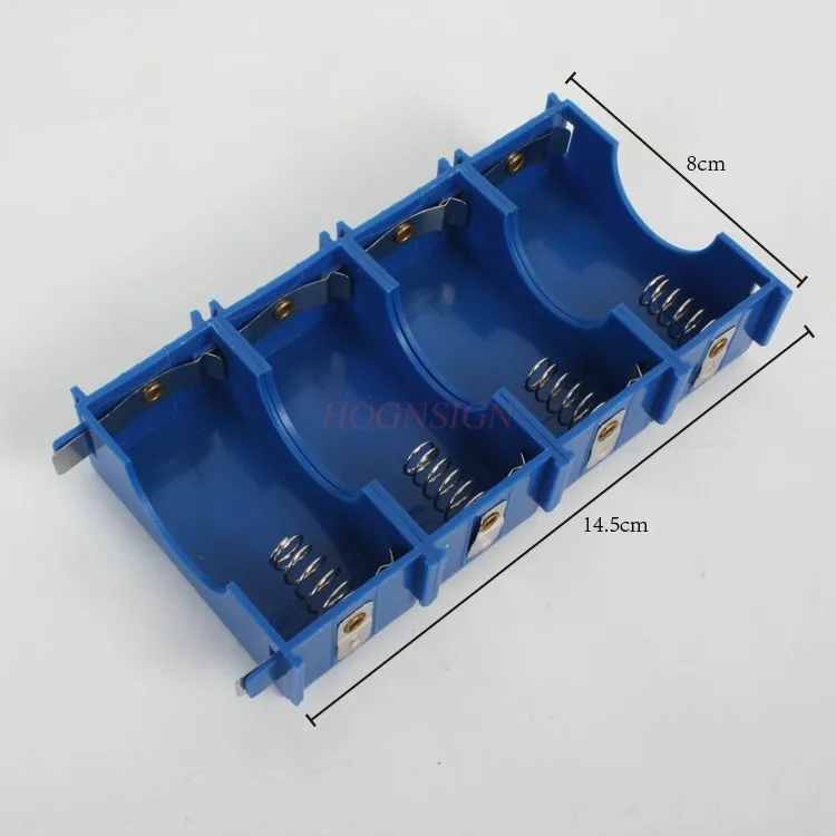 4pcs No. 1 battery box blue thickened  plug-in electrical equipment primary and secondary school physics experiment teaching