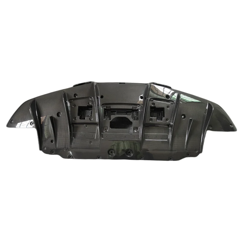 

N-style Dry Carbon Fiber Rear Diffuser for Ferrari F8 Tributo Spider Body Kit Front Bumper Middle Lip Spoiler Corner Wrap