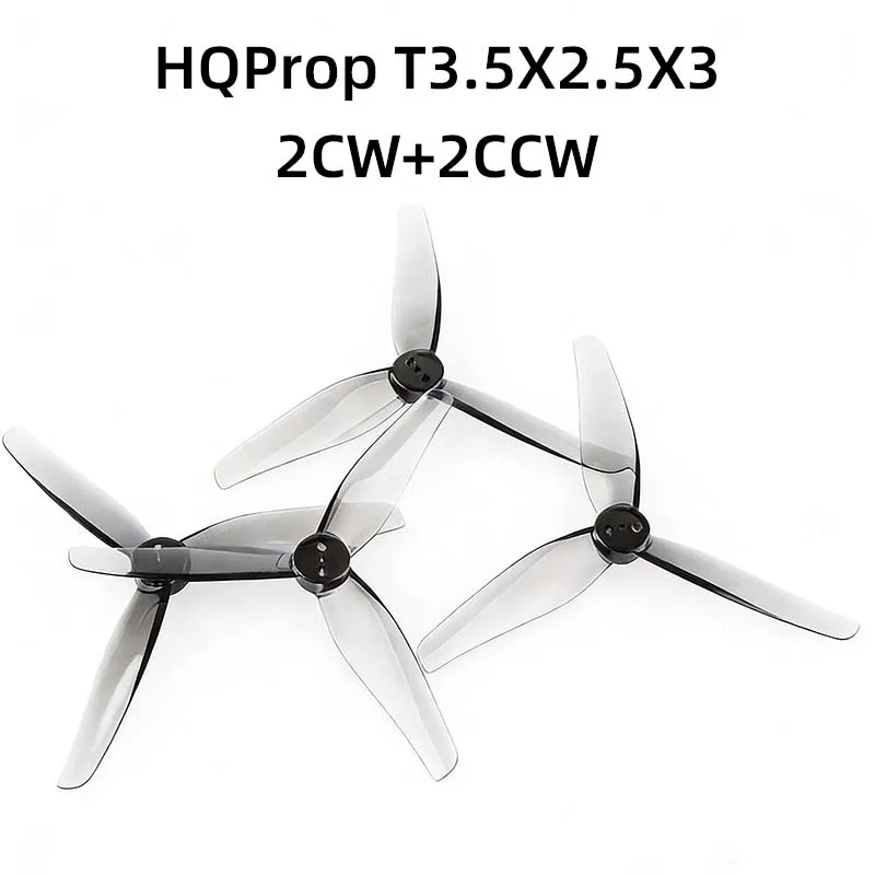 HQProp T3.5x2.5x3 3525 FPV Flower Propeller Wingfly IH3 Kit Master 3X Drone