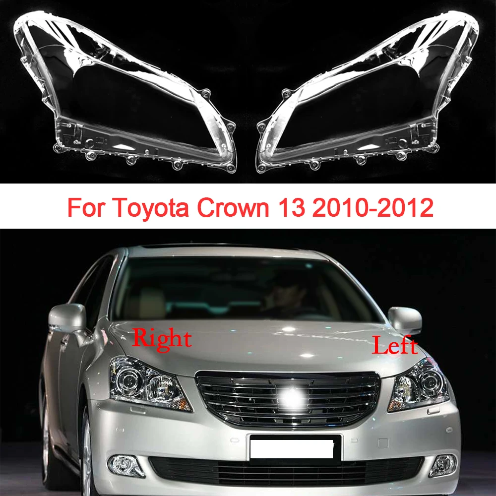 

Стекло для автомобильной фары для Toyota 13 поколения 2010 2011 2012 Прозрачная крышка для объектива Faros Delanteros оболочка автомобильные аксессуары