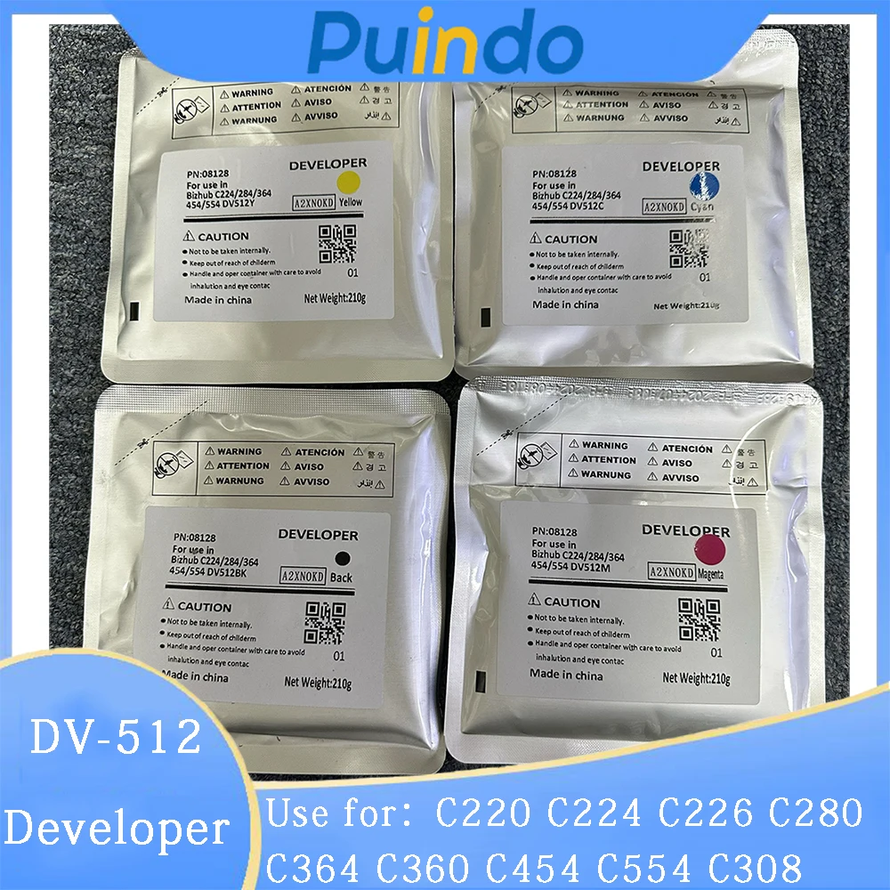 DV-512 High Quality Developer for Konica Minolta Bizhub C220 C224