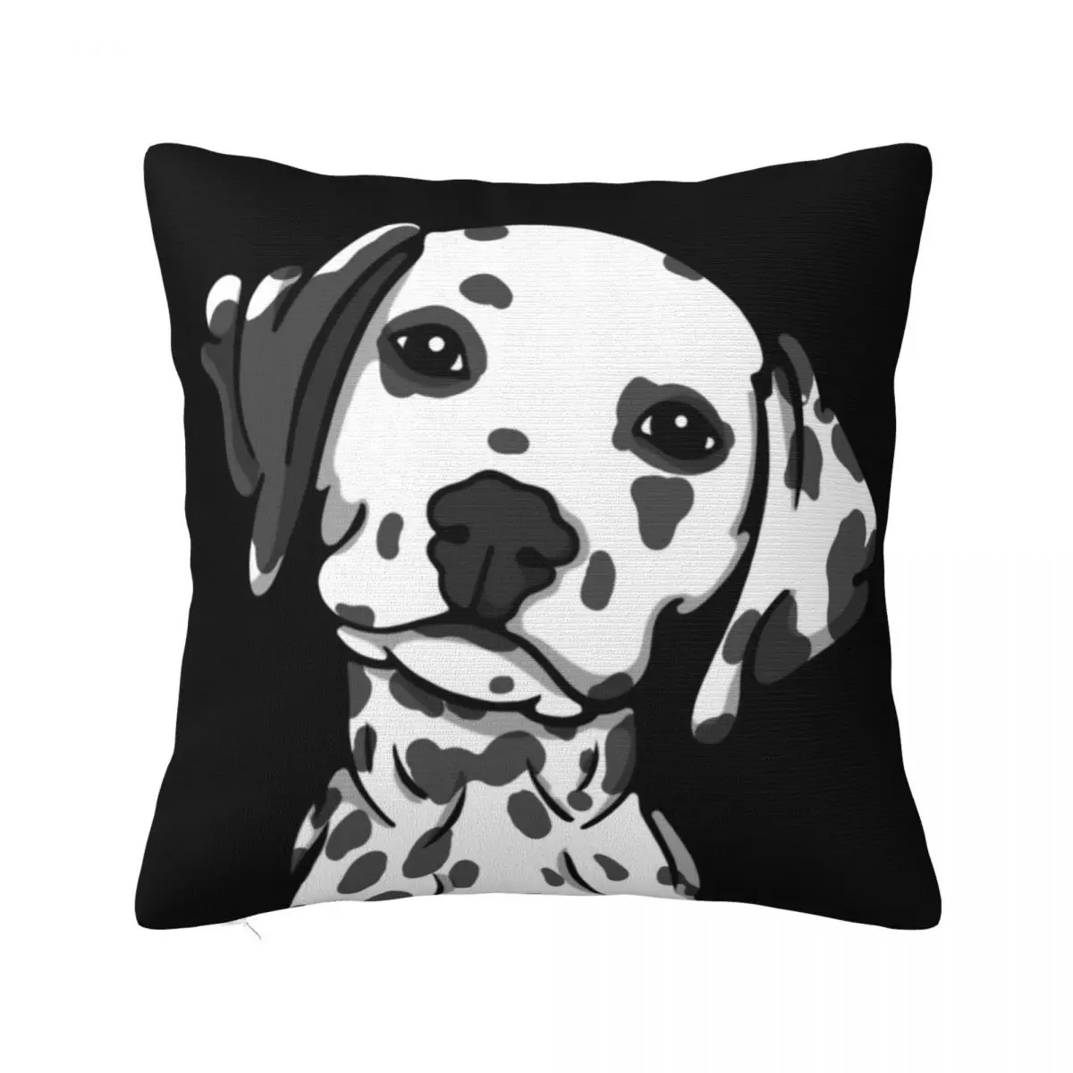 

Dalmatian White Grey Spots Throw Pillow Decorative Cushions For Luxury Sofa luxury sofa pillows Embroidered Cushion Cover