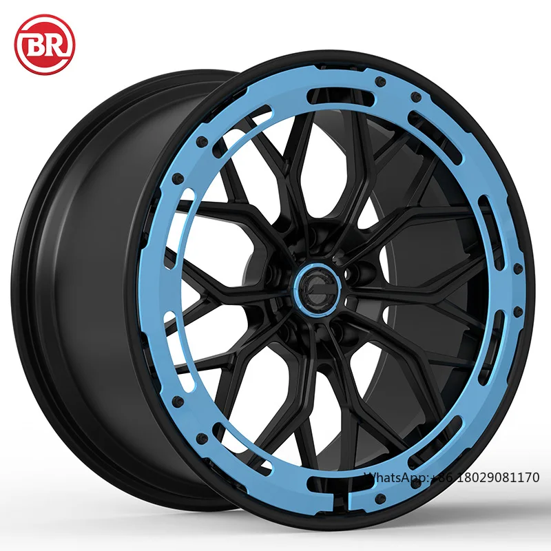 BORUI Custom Forged Aluminum  Alloy Wheel Rims 17-26 Inch 5x112 5x114.3 Concave Wheel  Car Wheel for Porsche Urus