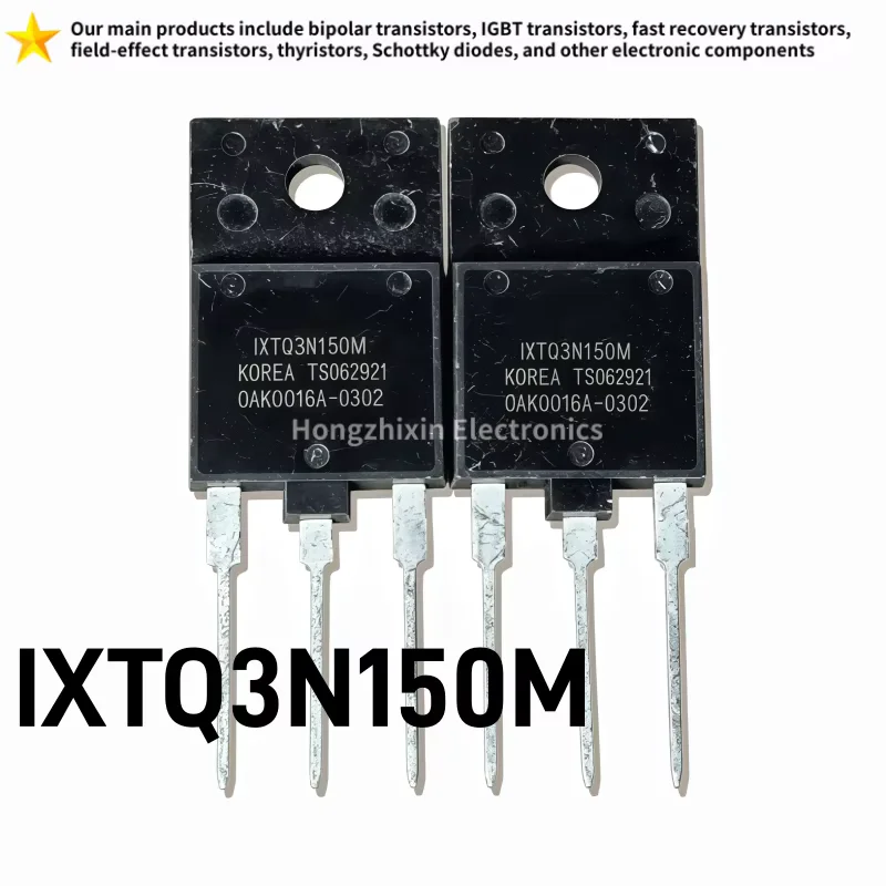 10PCS Good Quality IXTQ3N150M TO-3PF IXTQ3N150 3A1500V High Power MOSFET