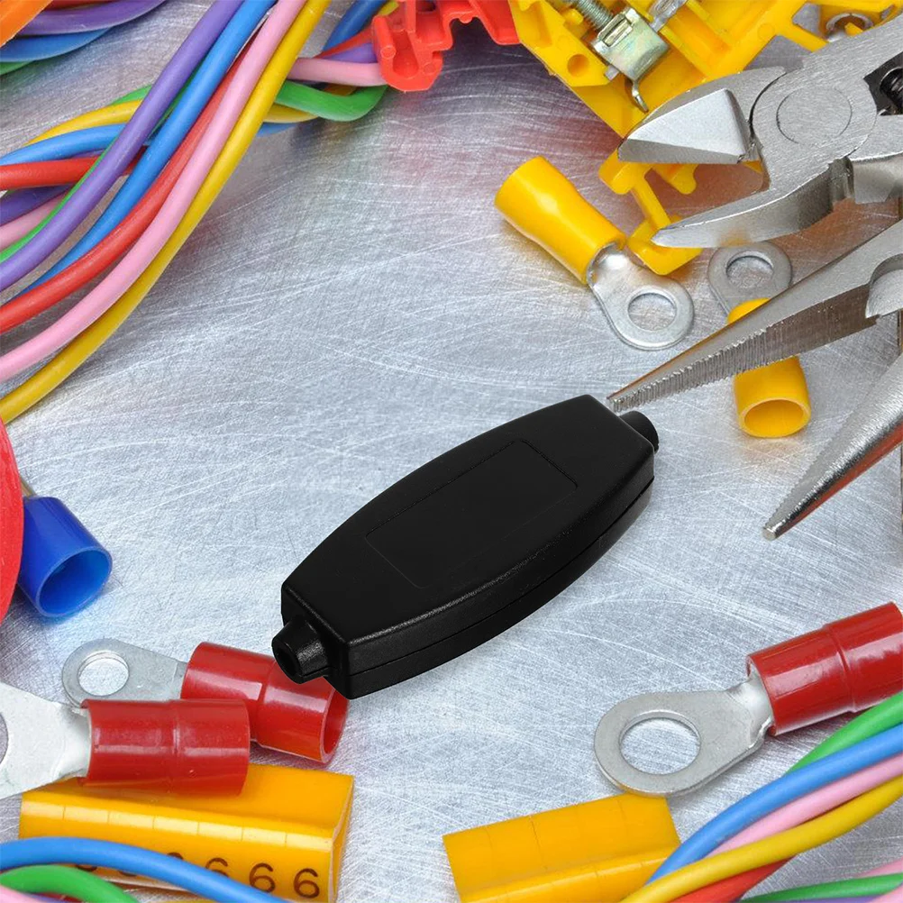 20 قطعة صندوق وصلات إلكترونية أسود ABS حافظة مدمجة لمشاريع أسلاك Pcb حماية الدائرة الضميمة الصناعية