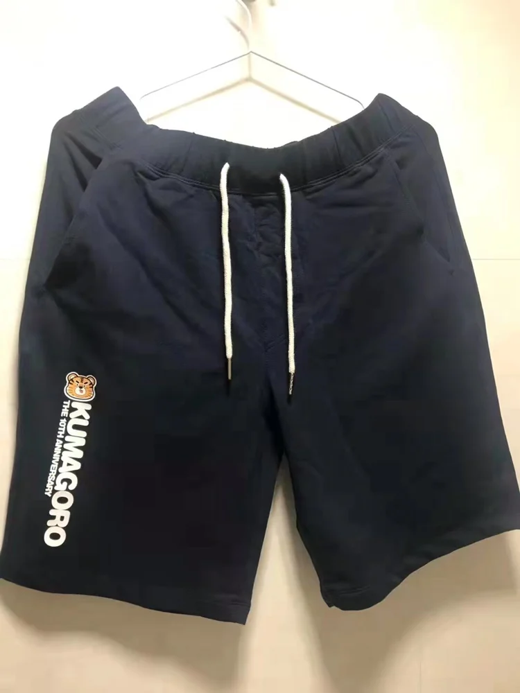 クモロ-メンズコットンビーチショーツ,限定版,グレー,ネイビーブルー,タイガー,ベア,ゲイ,ジム,フィットネスパンツ,サイズs, m, l, xl, xxl