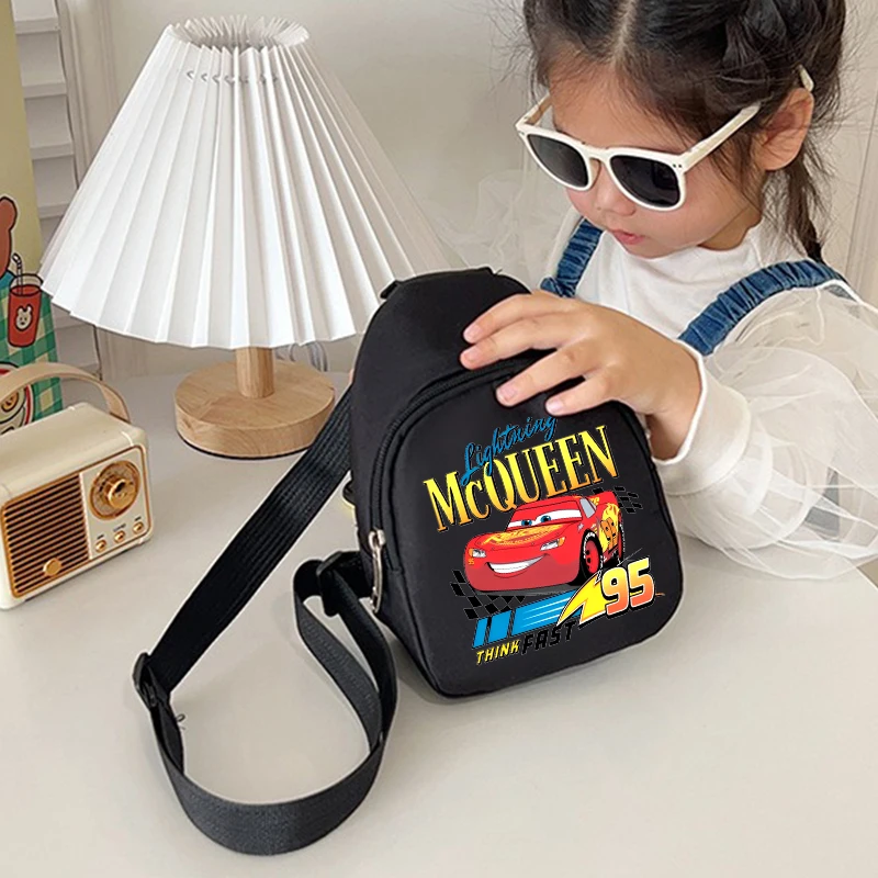 

Cars Lightning McQueen Kid Shoulder Bag Crossbody Bag Fashion Waist Bag For Girls Gift Storage Pouch Phone Coin Purse Travel Bag