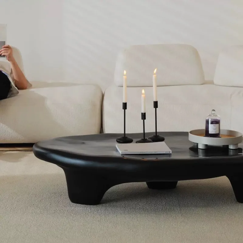 Coffee table pebble special-shaped tea table living room model room table