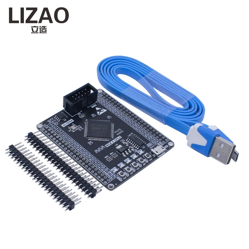 LIZAO EPM240T100C5 CPLD System Learning Module MAX II Core Development Board with Download Cable
