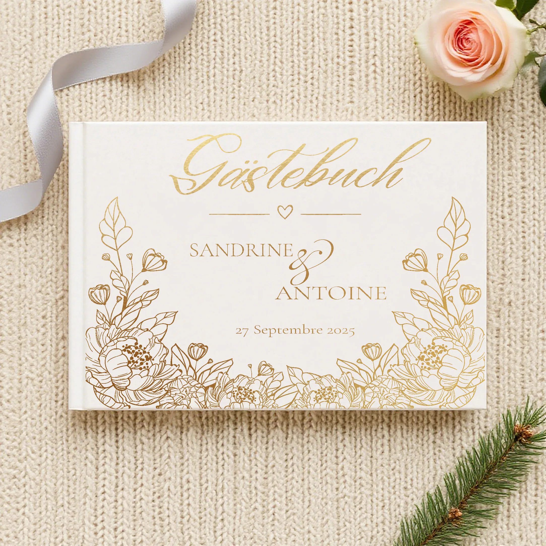 كتاب ضيوف حفل زفاف مخصص مكتب الاستقبال كتاب توقيع الخطوبة هدايا الذكرى السنوية لعيد الميلاد وحفلات البكالوريوس #1