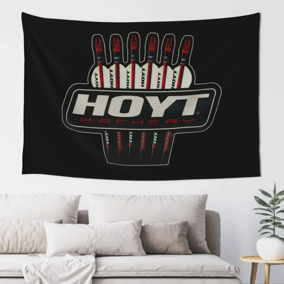 

Hoyt Archery Logo Tapestry Room Decoration Aesthetic Home Decorations Aesthetic Tapestry