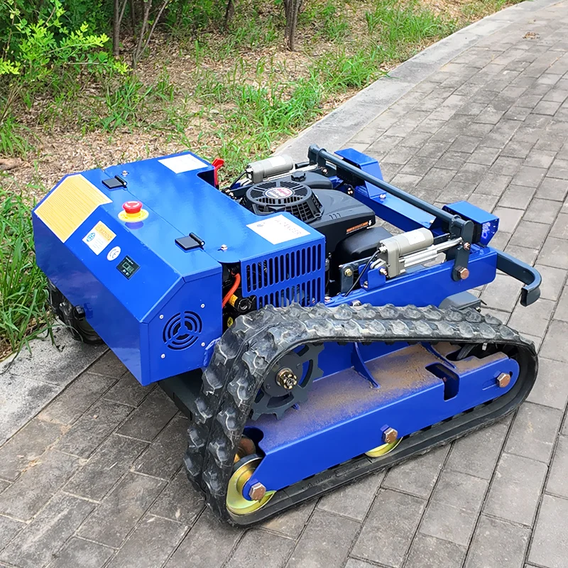 Customized 2025 Innovative Remote Controlled Lawn Mower - Self Propelled Industrial Grade 4 Stroke for Farm Garden Use