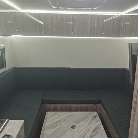 FC 2024 Luxury 4x4 Rv Caravan Luxury Travel Trailers New Pop up 4x4 Pickup Fiberglass Slide in Slide on Camper Truck Camper 10 best sales pop up camper - №7
