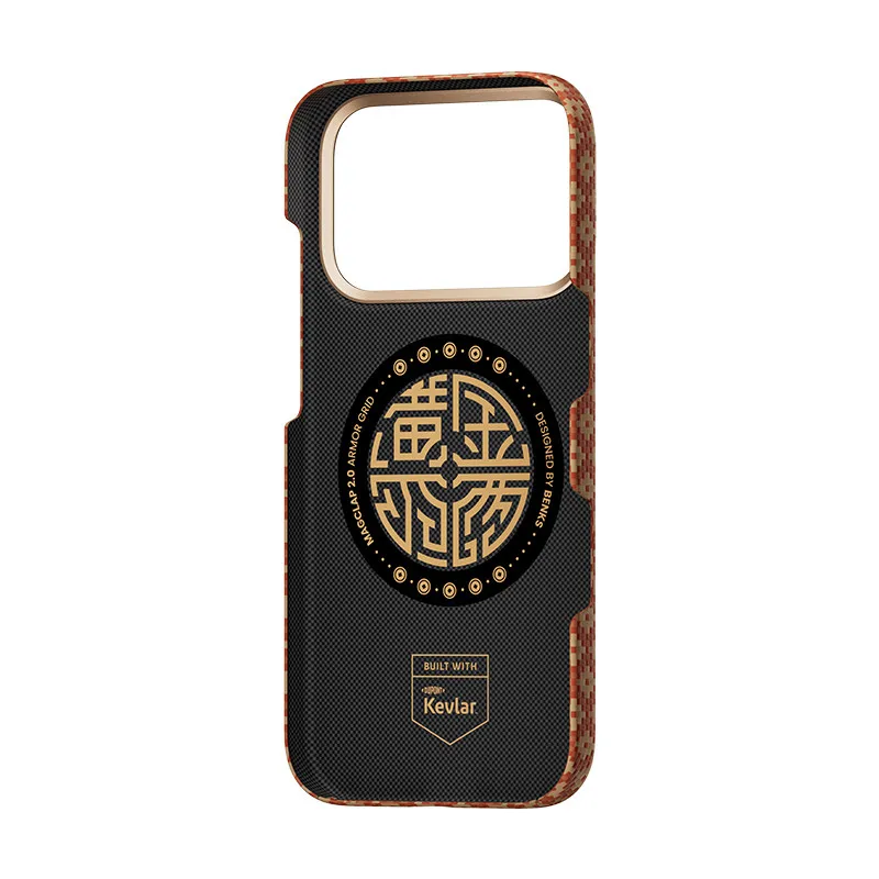 Benks Magnetic ArmorAir ArmorGrid Fortune Orange Phone Case for IPhone 17 Pro Max Built with Kevlar Aramid Fiber Ultra Slim - AliExpress 202192403 Benks Magnetic ArmorAir ArmorGrid Fortune Orange Phone Case for IPhone 17 Pro Max Built with Kevlar Aramid Fiber Ultra Slim - AliExpress 202192403