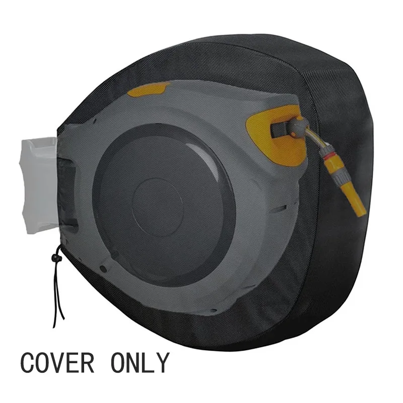 Coperture per avvolgitubo da giardino per riporre tubi da giardino montate a parete, impermeabili, resistenti al sole, antipolvere, per accessori da giardino all'aperto