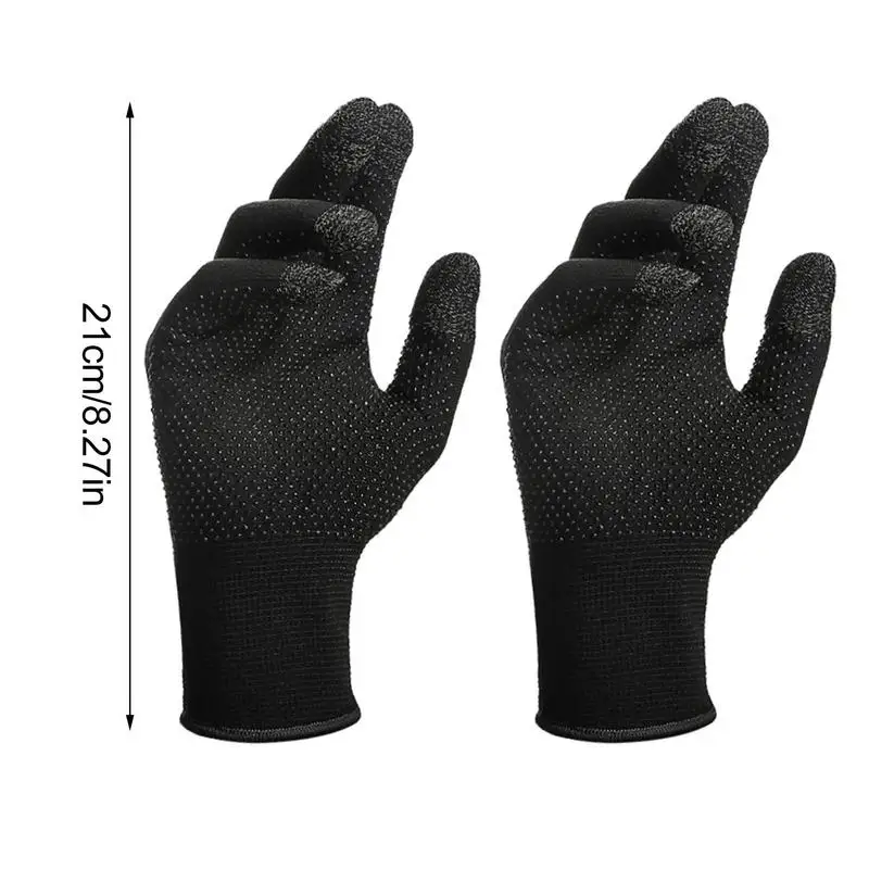 Guantes de juego para pantalla táctil, antisudor, transpirables, clima frío, cálido, guantes de trabajo para congelador, antideslizantes