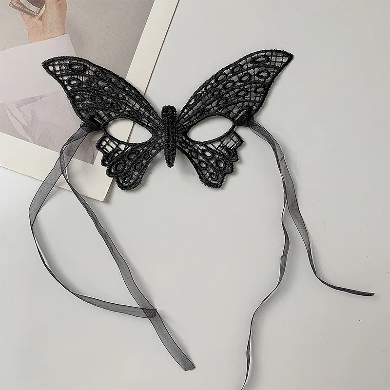 Maschera per costumi di Halloween Maschera per occhi in pizzo retrò Maschera per oggetti di scena per feste Elegante per eventi festivi Feste di danza Feste