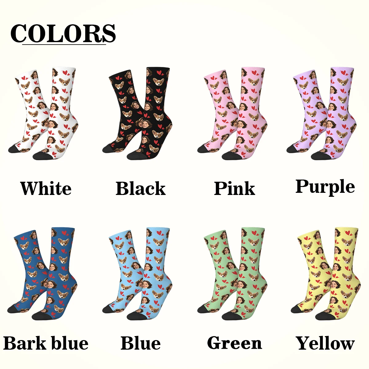 Custom avatar socks for men an - Photography Object ulasan dan harga
