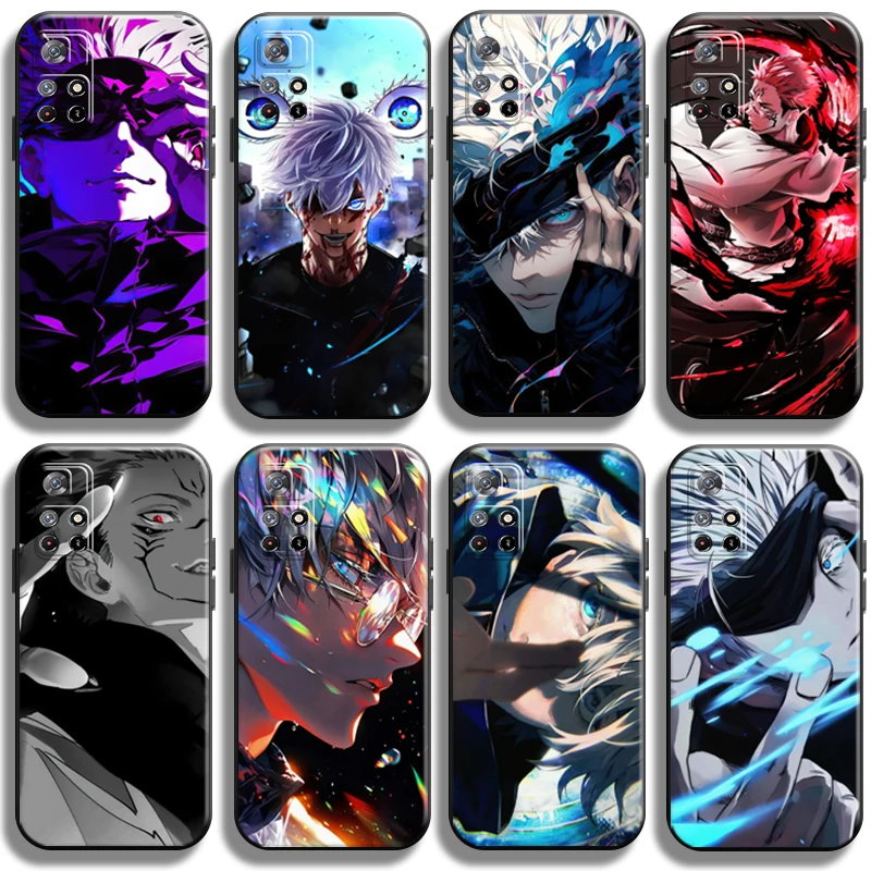 

Jujutsu Kaisen Satoru Gojo Yuji For Xiaomi Redmi 13C 12 12C 10X 5G 10C 10 9 9A 9C 9AT 8 8A Note 9 8 Pro Phone Case Carcasa