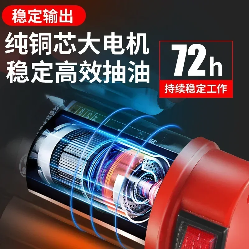 Durable Portable Electric Oil Pump DC 12v24v Diesel Pump Small High Power Automatic Start and Stop