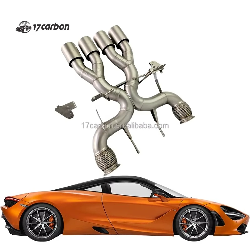 

Dry Carbon 720s Body Kits Stainless Steel Exhaust System for Mclaren 720S Upgrade to 765lt