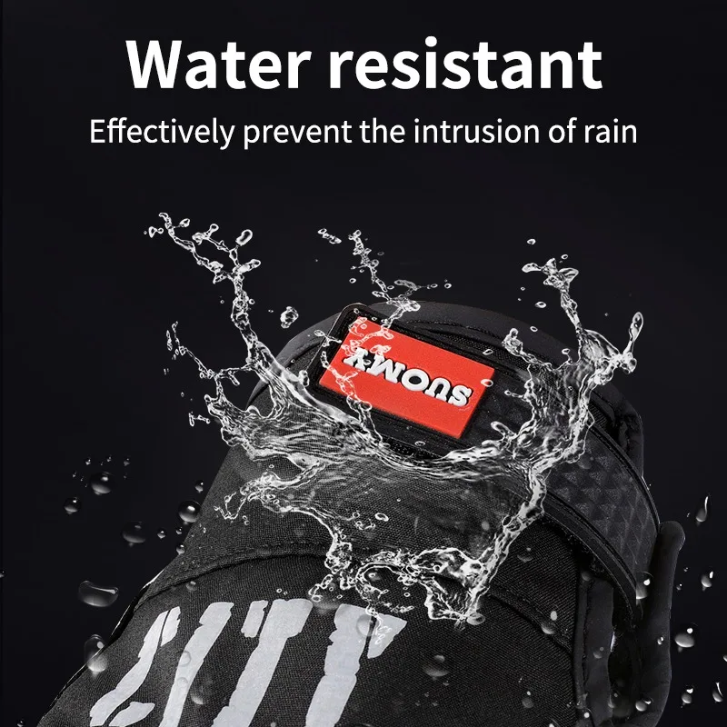 SUOMY Spring Autumn Motorcycle Gloves Touch Screen Motorcross Waterproof Windproof Protective Gloves Guantes Moto Luvas XXL