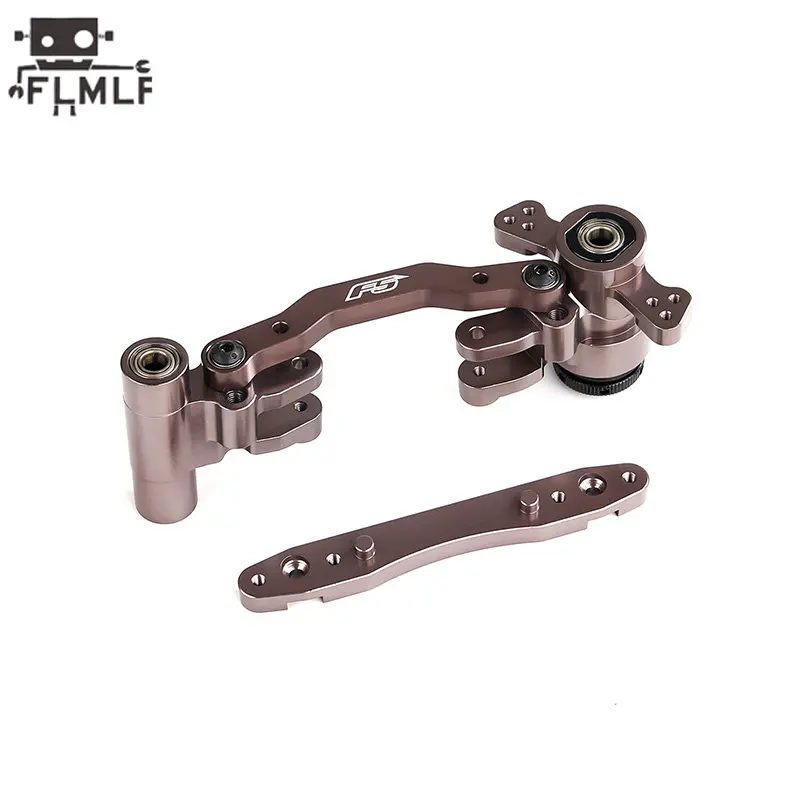 

RC Car Upgrade Parts CNC Metal Steering Group Assembly Set for 1/5 Scale Rofun Rovan F5 Truck MCD XS-5 RR5 Truck Parts