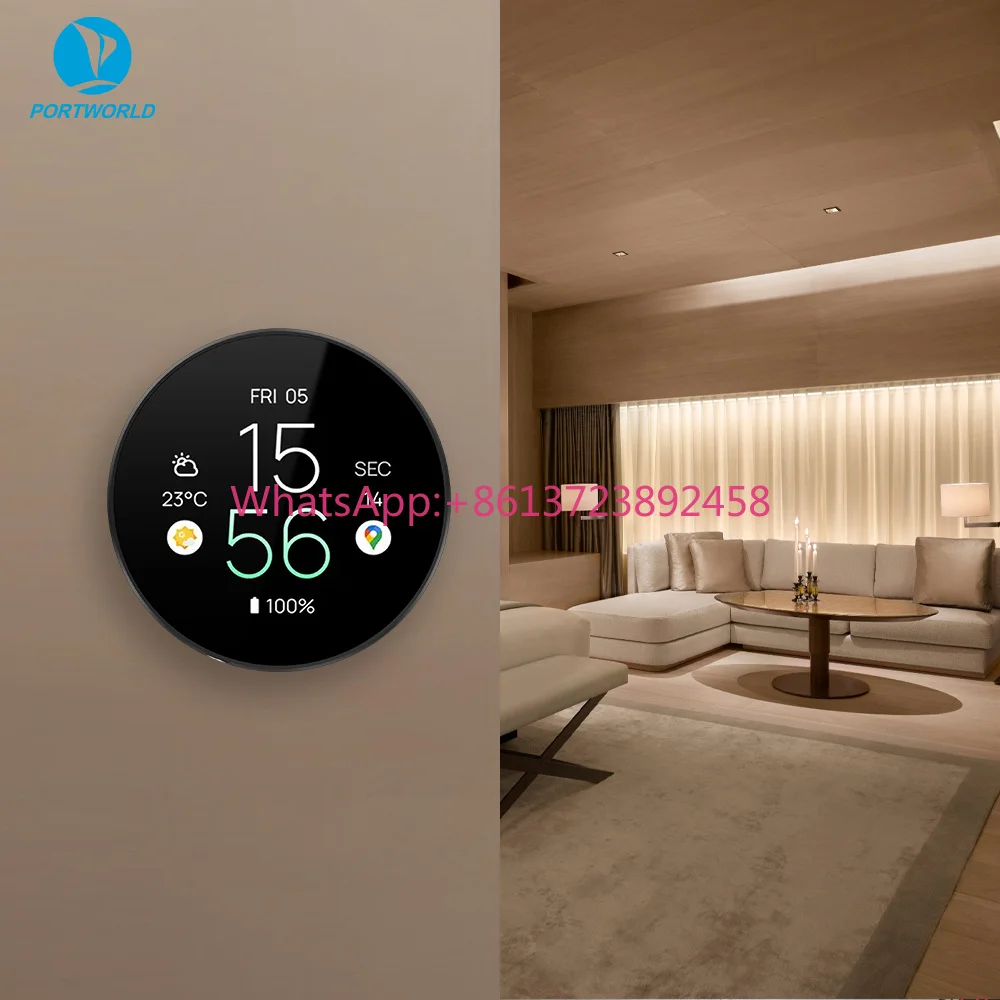 شاشة لمس دائرية 5 بوصة بنظام أ - مراجعة Smart Home Ui وسعره