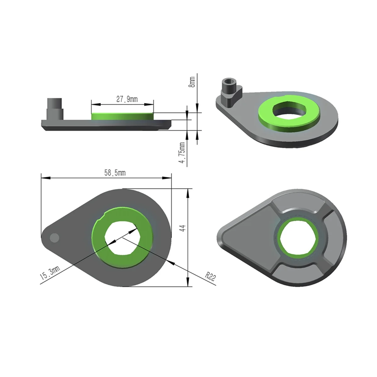AA74 المغناطيس مساعدة DoubleHall الاستشعار L6 PAS الاستشعار دراجة كهربائية الاستشعار استبدال الملحقات