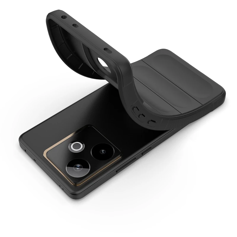 حافظة هاتف مقاومة للصدمات لهاتف Realme GT 7 حافظة صينية مضادة للانزلاق من السيليكون الناعم غطاء خلفي لهاتف Realme GT 7 حافظة لهاتف Realme GT 7T 7 Pro